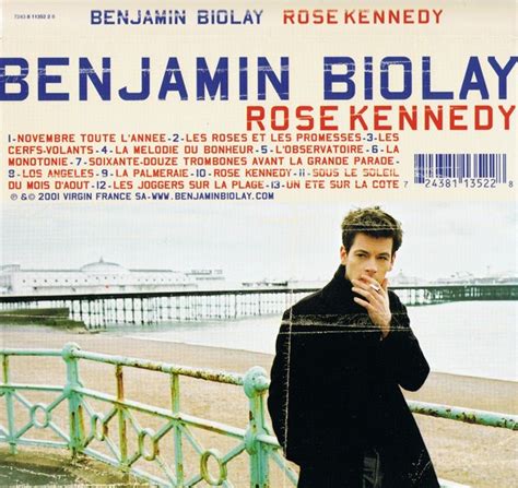 Biolay Benjamin Rose Kennedy Ed Lim Vinyle Bleu Lp