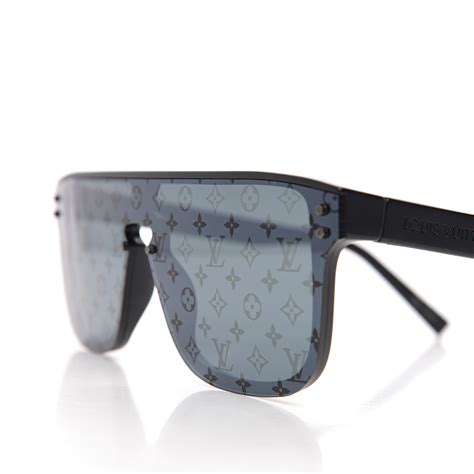 Louis Vuitton Monogram Waimea Z1082w Sunglasses Black 569076