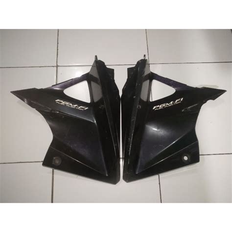 Jual Cover Sayap Bawah Revo At Matic Hitam Kiri Kanan Original Shopee