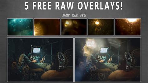 How To Apply My RAW Overlays In Photoshop YouTube