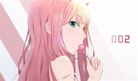 Hd Wallpaper Anime Darling In The Franxx Zero Two Darling In The Franxx Wallpaper Flare