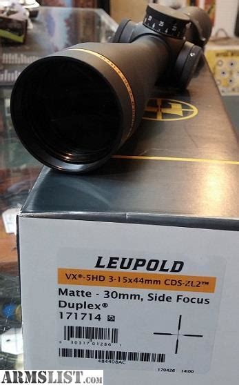 ARMSLIST For Sale Leupold Vx 5Hd 3 15x44 Scope