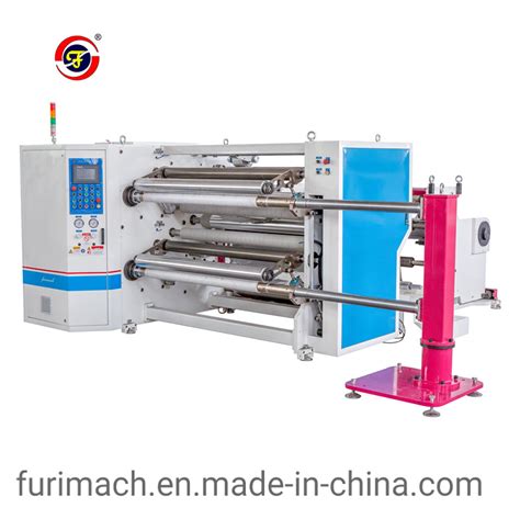 Fr 218 High Speed Slitter Rewinder Film Slitting Machine Film