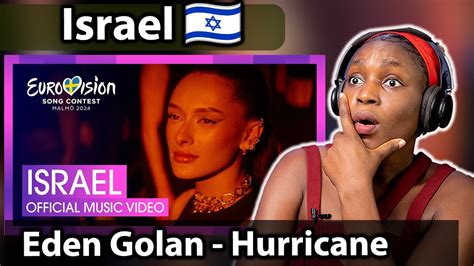 Eden Golan Hurricane Israel 🇮🇱 Official Music Video Eurovision 2024 Youtube