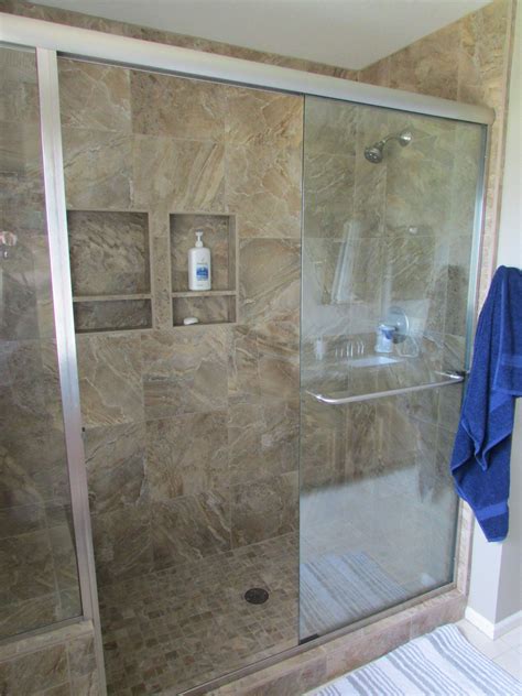 Glass Shower With Bench Marystreeter