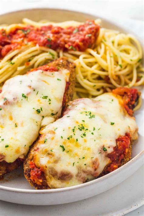 Air Fryer Chicken Parmesan (Ready in 20 Minutes!) - Nourish Plate