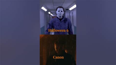 Michael Myers Canon Vs Michael Myers The Curse Of Thorn Youtube