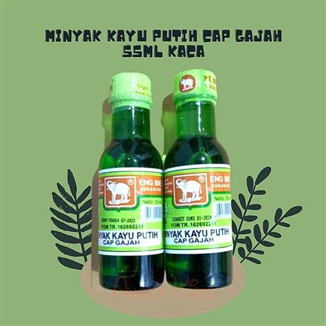 Jual Cap Gajah Minyak Kayu Putih Botol Kaca 55ML Indonesia Shopee Indonesia