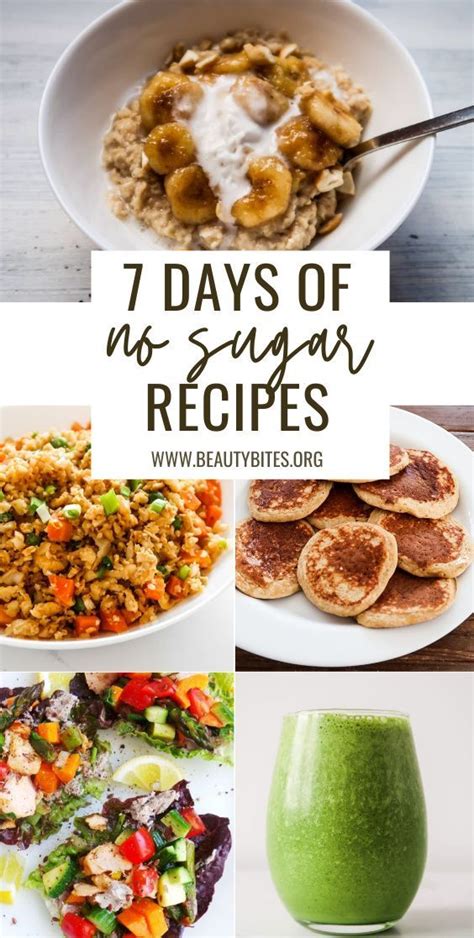 Day No Sugar Challenge And Meal Plan Gluten Free Beauty Bites