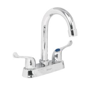 Llave Mezcladora Para Lavabo Cuello Bar Foset Basic Manerales Palanca