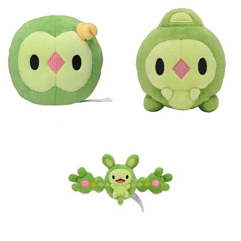 Pokemon Plush Toy Solosis Duosion Reuniclus Sitting Cuties Original