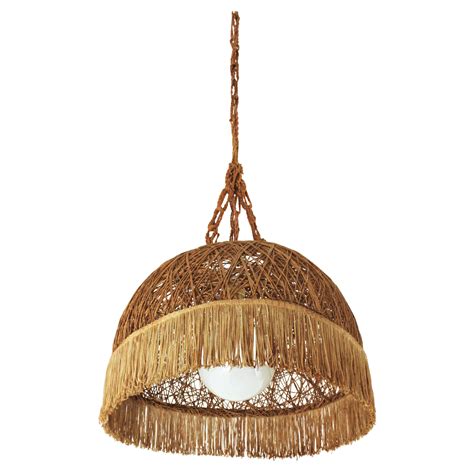 Plug In Pendant Light Rattan Hanging Lights With Plug In Cord Wicker