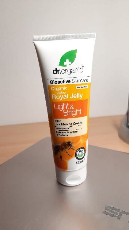 Dr Organic Organic Royal Jelly Light And Bright Cream 125 Ml Inci Beauty