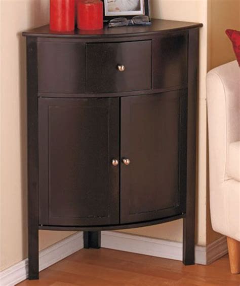 Stunning Corner Accent Table Wood Corner Storage Cabinet Black Small Accent Table Home