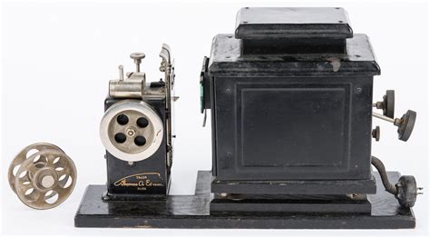 Lot 848: Edison Home Kinetoscope | Case Auctions