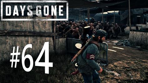 DAYS GONE 64 SURPRESA Enfrentando Uma Horda Mortal Gameplay Em