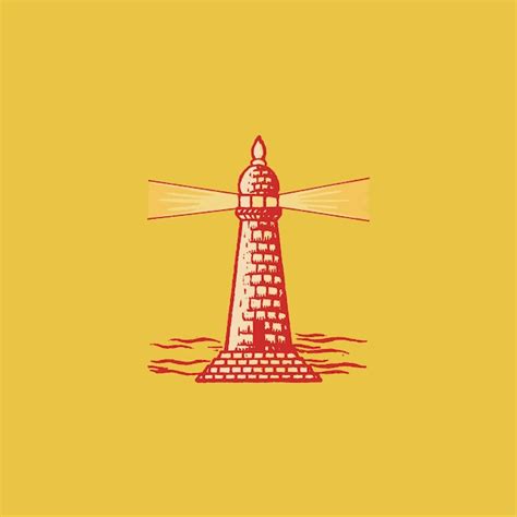 Ilustraci N Vintage De Estilo Antiguo De Faro Vector Premium