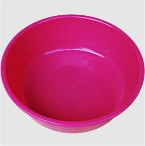 Round Unbreakable Pink Plastic Tub Capacity L Inch At Rs