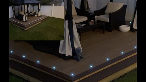 How To Install Diy Led Deck Lighting To A Floating Deck How Install