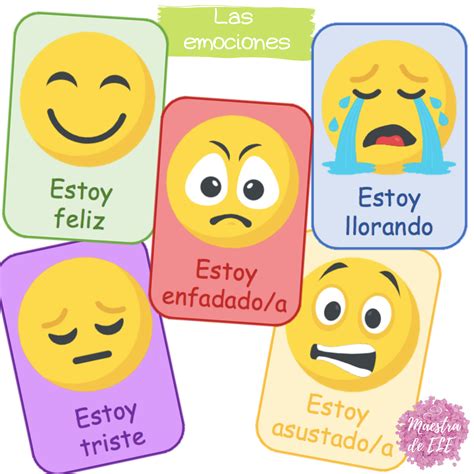 Flashcards Emociones Kumubox