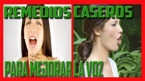 10 REMEDIOS CASEROS PARA MEJORAR LA VOZ Y CANTAR COMO UN PROFESIONAL