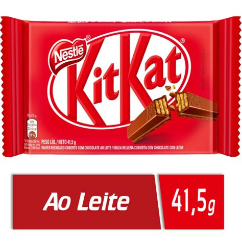 Wafer Recheado Coberto Chocolate Ao Leite Kitkat G