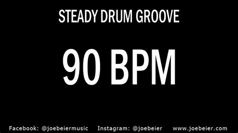 Bpm Drum Beat Backing Track Practice Tool Youtube