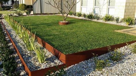 Black Metal Garden Edging | Landscaping