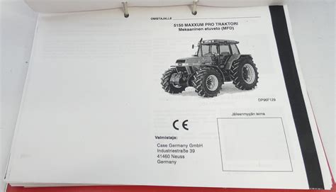 Case Maxxum Pro 5120 5130 5140 5150 lisätietoliite