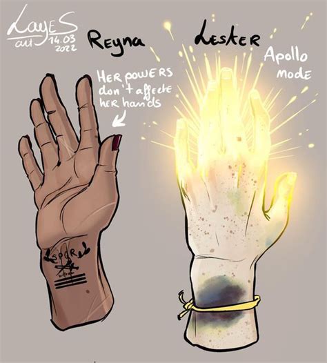 Lau On Instagram Reyna And Lesters Hands Commissions Are Open