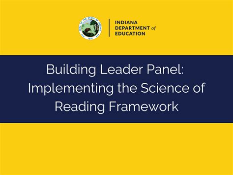 learning lab building leader panel implementing  science