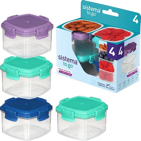 Amazon Sistema To Go Collection Mini Knick Knack Snack Container