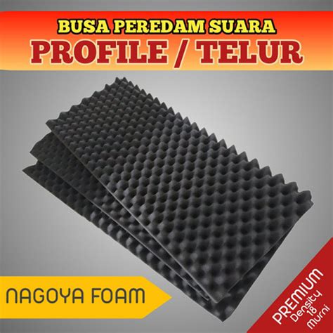 Jual Paket Ii Busa Peredam Suara Telur Hitam X X Cm Density