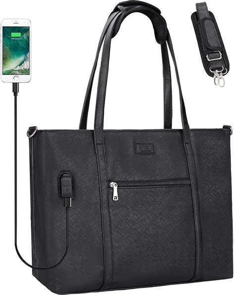 Laptop Tote Bag 15 6inch Laptop Purse Work Bag For Women Teacher Tote Bag