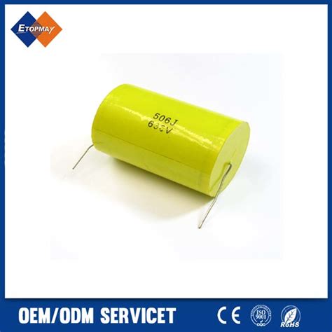 Uf Vdc Cbb Axial Metallized Polypropylene Film Capacitor