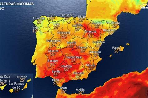 La Aemet Confirma El Giro De Gui N Con La Primera Ola De Calor