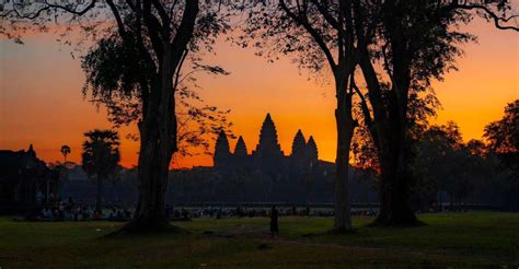 Wycieczka O Wschodzie S O Ca Do Angkor Wat Dnia Z Jeziorem Tonle