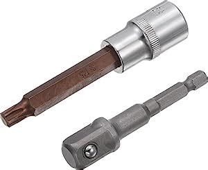 Amazon Uxcell T Torx Bit Socket Square Drive Cr V Sockets