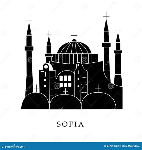 European Capitals - Icon Set (Part 3) Vector Illustration