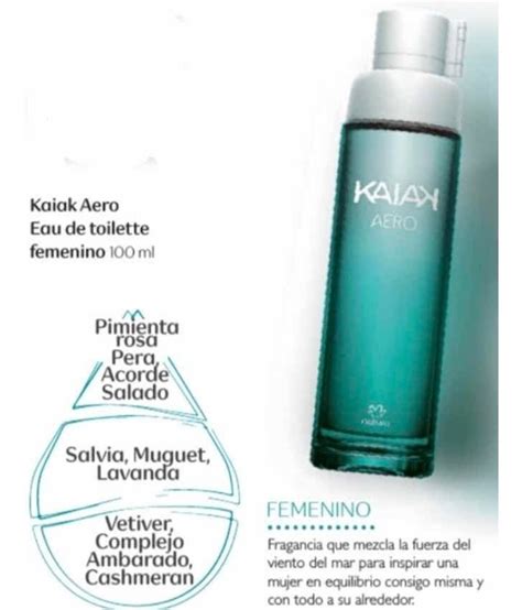 Perfume Kaiak Aero Femenino Natura Ml Paula Natura