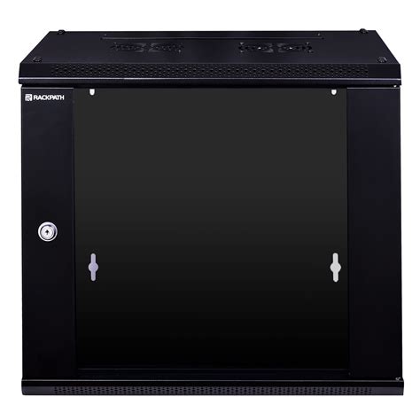 RackPath 9U Performance Wall Mount Server Cabinet Network Rack