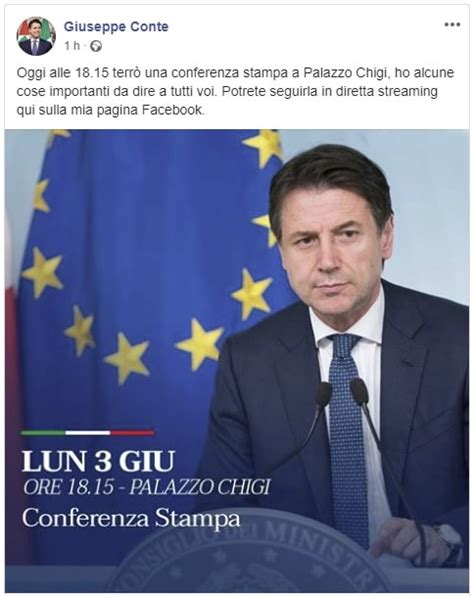 Conte discorso il premier annuncia Dirò cose importanti Governo news