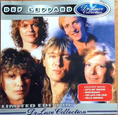 Def Leppard Deluxe Collection Cd Discogs