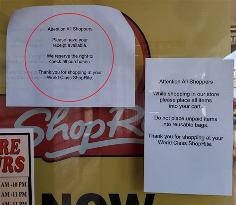 First Shop-Rite removed baskets and wouldn't let you use your reusable