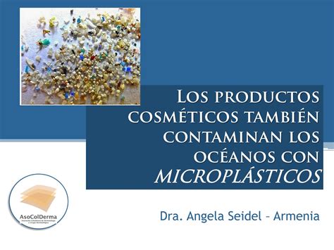 Los Productos Cosm Ticos Tambi N Contaminan Los Oc Anos Con