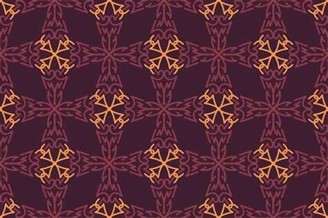 Premium Vector Vintage Seamless Pattern