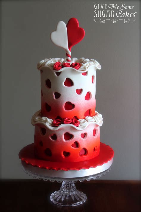 Love Is In The Air — Valentine S Day Valentine Cake Valentines Day Cakes Cake Designs