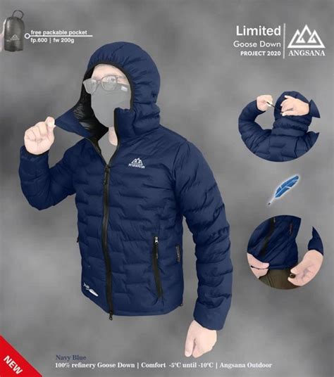 Jual Jaket Angsana Outdoor Original Goose Down Di Lapak Berapi