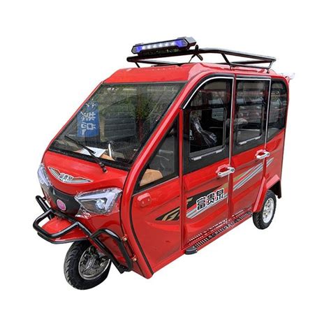 Customized Tuk Tuk Closed Body Passenger Electric Tricycle Manufacturers Suppliers Factory