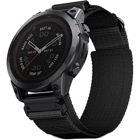 Runcool QuickFit Correa De Nailon Para Reloj Banda Trenzada De 22mm Y